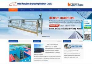 Suspended Platform Manufacturer and Supplier - Hebei Hengxiang Engineering Materials Co.,Ltd. is a professional suspended platform and scaffolding manufacture & suppelier. Our main products are including ZLP250/500/630/800/1000 suspended platform, H frame scaffoldings, ladder scaffoldings, ring-lock scaffoldings, adjustable props and suspended platforms accessories, such as safety lock, hoist, electric control panel and so on.