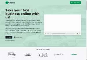 Taxi Dispatch Software - Cabture is the finest taxi app solution for IOS & Android platforms. We scale up your taxi app business online more effectively and profitably. Get Taxi Dispatch Software for Your Business.