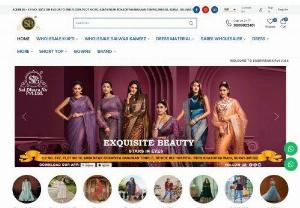 Women Clothing Wholesaler - We Are Manufacture Of Saree, Kurti, Gown, Dress Material, Lehenga Etc... 
,We Are A Certified ISO Company. We Deliver Our Product world wide, We Are In A Wholesale Business Of Kurti, Garara, Sharara, Palazzo Kurti, Saree, Lehenga, Palazzo, leggings, Readymade Pakistani Suits, Pakistani Suits Material. We Deal In All Type Of Up Coming Fashion Cloth, We Are Available On All Social Media Platform You Can Connect With Us By WhatsApp, Messenger, Call, Facebook.