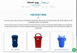 Plastic Dustbin - Our product range includes a wide range of 1100L HiBi AW Trolley Bin, 660L HiBi Trolley Bin, 120L HiBi AW Trolley Bin, 240L HiBi AW Trolley Bin, 60L HiBi FS Garbage Bin and 80L HiBi FS Garbage Bin.

We are one of the renowned manufacture in dust bins for commercial purposes. Our bins are manufactured using high quality polymers and designed for long lasting and durability. Our innovative aero dynamic design gives our bins multi dimension advantage is terms of being economical, lighter, and...