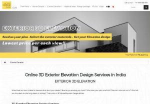 House elevation design online | 3d elevation design - Modernize the front view of your house with handpicked 3D elevation design ideas. Get low-cost & alluring 3D house exterior designs online. Free Consultation!