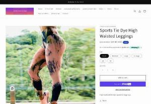 Sports Tie Dye High Waisted Leggings - Jontes Unique Boutique is a Big Online store. You can get yourself an active wear set that serves your fashion needs beyond the gym with our Sports Tie Dye High Waisted Leggings. It's made you to look super stylish, while still being built to outlast tough workouts.