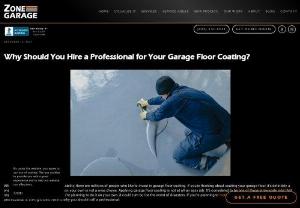 Why Should You Hire a Professional for Your Garage Floor Coating? - Epoxy concrete floors are durable and effective. If you're looking for the best garage floor coating, contact a professional to learn more about the same.