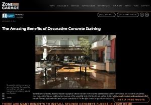 The Amazing Benefits of Decorative Concrete Staining - Decorative concrete flooring gives a new look to your floors and also increases its appeal. See here to learn about the benefits.