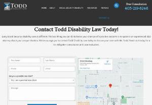 Best Disability Lawyer in Oklahoma - Aimee Todd's top priority is helping clients. With more than a decade of experience in the social security system, she knows what it takes to win. Every Social Security disability case is different. The best thing you can do to better your chances of a positive outcome is to speak to an experienced SSD best disability attorney in OKC about your unique situation.