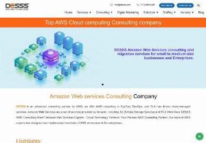 Amazon Web Services Consulting Company in Houston - At DESSS provides AWS consulting and migration services for small to medium-size businesses and Enterprises, organizations around cities in Houston.
