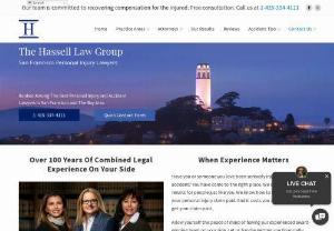 Hassell Law Group - Top-rated San Francisco personal injury lawyers. Serious injuries require serious lawyers. Our legal team has over 80 years of combined legal experience, and experience matters. The personal injury lawyers at The Hassell Law Group are a relentless and highly experienced team of trial lawyers committed to fighting for the rights of our clients every step of the way. If you or a loved one have been injured in an accident, contact us today at (415)334-4111.