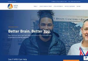 Apex Brain Centers - Intensive Brain Training programs allow the brain to build new connections in shorter periods of time. TBI, addiction, memory loss, peak performance.