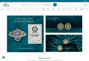Swa Diamonds - The best diamond jewellery in Kerala - The best wholesale diamond jewellery in kerala. You can choose traditional diamond rings and necklace from here.