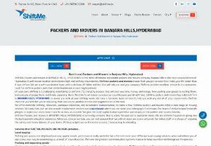 Packers and Movers in Banjara Hills | Movers and Packers - 
