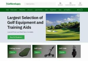Golf Store Supply - Golf Store Supply sells top end golf equipment including putting greens, hitting mats, golf simulators, and electric caddies. We work with the top manufacturers in the industry to provide the best golf products.