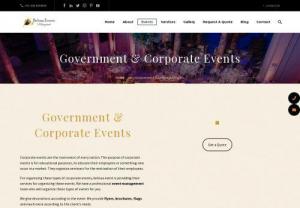 Government Corporate Events - Belissa Event Management - Belissa Event deals with event management like weddings, corporate and institutes, bridal showers, fashion shows, festivals, anniversaries and aqiqah ceremonies.