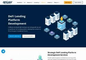 DeFi Lending Platform Development - We develop and deliver blockchain-driven borrowing and lending platforms that effectively fill the gap lagging in traditional banking.