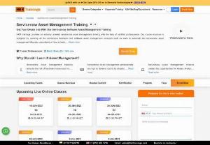 Servicenow Asset Management Training - This course is designed to provide IT Asset Managers with an understanding of the fundamental concepts, day-to-day operation and tactical skills involved in performing efficient IT Asset Management within the organization by utilizing best practices. Additionally, this course includes guidance on the end-to-end asset lifecycle, basic user interface, data management and more. The main focus of this course is to provide real-world, hands-on experience, at an operational-level for those...