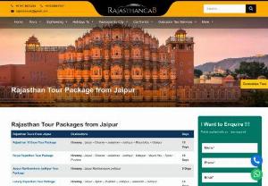 Rajasthan Tour Package from Jaipur, Rajasthan Holidays Tour from Jaipur - Book your Rajasthan Tour Package from Jaipur with Rajasthan Cab and get the best exclusive deals on it. Enjoy Rajasthan Holidays with us.