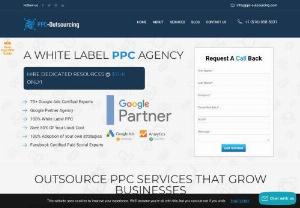 PPC-Outsourcing Services - You can outsource PPC management to us and we will also give you specific and detailed advice on ways to fix problems, so that you see effective results sooner rather than later.