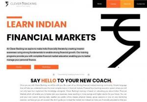 Clever Backing - At Clever Backing we aspire to make India financially literate by providing investor awareness, managing personal finance along with stock market education using strong fundamentals to enable strong financial growth.