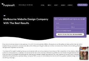 Melbourne Website Design Company | Purplesoft - Purplesoft, an Award-winning Melbourne website design company. With us, you can dominate your industry with the greatest website design & digital marketing campaign.