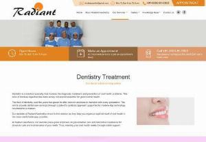 Best Dental Clinic | Root Canal Treatment - Radiant Aesthetics - Radient aesthetics and dental clinic is offering root canal treatment at best price in Mumbai and Delhi. Get all dental treatment by our expert dentists. Book an appointment online.
