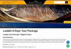 Ladakh 8 Days Tour Package, Book Ladakh Trip Package 7 Nights 8 Days - Ladakh 8 Days Tour Package, Book Ladakh Trip Package 7 Nights 8 Days, Ladakh Package for 7 Nights, Book Leh-Ladakh Travel Package Itinerary.