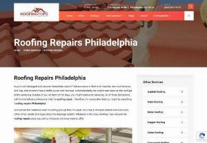 Roofing repair services Philadelphia - Roofing repair services Philadelphia at Roofing Tops Inc is one among several companies that provides roofing products and services. The company is devoted to the improvement of residential and commercial buildings throughout the region. We believe that the goal of our organization is to help our customers in accomplishing their desire.