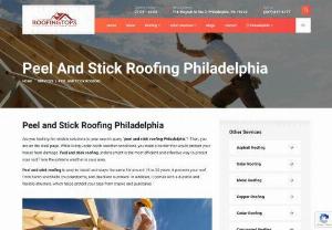 peel and stick roofing services Philadelphia - Peel and stick roofing services Philadelphia, Roofing Tops Inc is the top of its class in providing roofing solutions to homes and other structures. Our team of roofing contractors uses only the best materials for all your roofing needs. Please feel free to contact us or stop by our office for more information about our latest installations.