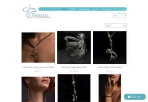 SaraLiz - Original jewelry in personal design with authentic handmade in the soul combination
Handmade, custom designed jewelry for all occasions! Quality and sentiment that'll last you a lifetime! Browse my collections or design your own from scratch