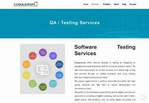 Best Software Testing Company in Hyderabad, India. - Quality Assurance suggests the organized and proficient activities executed in a quality system so quality requirements for a thing or organization will be fulfilled. A quality affirmation structure in India is said to assemble customer sureness and an association's legitimacy, to additionally foster work cycles and usefulness, and to enable an association to all the more probable adversary others. We offer a full scope of Software testing associations in Hyderabad to pass on top type.