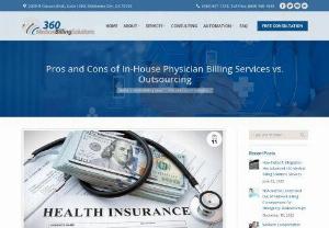 Physician Billing Services - 360 Medical Billing Solutions - Not all medical billing companies provide the same type and quality of services. 360 Medical Billing Solutions are specialists in medical billing for emergency and Arizona urgent care billing services groups.