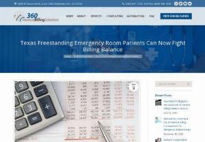 Texas emergency physicians billing services - 360 Medical Billing Solutions - Let us show you how we can increase your cash flow and revenues, save you money and greatly improve your office operations with Texas emergency physicians billing services - all with little or no out-of-pocket costs.