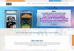 CBCS COMICS - Comic Book Certification Service (CBCS) was started by professional comic book hobbyists and provides certification and grading services for collectors