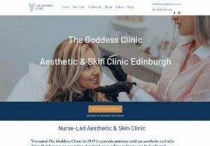 The Goddess Clinic - The Goddess Clinic is a nurse-led aesthetic facial skincare clinic in Edinburgh. We offer dermaplaning, dermal fillers, wrinkle reduction treatments, microneedling, skin peels, skin boosters and Botox Injections.