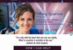 Tiffany Sparrow Music & Healing Therapy - Offering body-mind therapies with music and mindfulness techniques