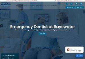Emergency Dentist at Bayswater - A dental emergency is a situation where you need help very instantly for all your needs we are present there for you any time with our professional assistant. Visit Bayswater dentist for your dental emergency we love to assist you.