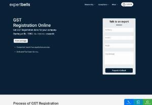 GST Registration: Online GST Registration in India - GST ( Goods and Services Tax) has lots of benefits that help in integrating the economy and making Indian products more competitive worldwide. GST registration is compulsory on the supply of goods and services in India. ExpertBells is a leading service provider for online GST Registration in India with many years of experience in this field. So, contact their experts for getting all kinds of professional support for GST registration in Delhi and Agra.