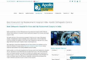 Best Orthopedic, Knee & Hip Replacement Hospital in Delhi, India - Apollo hospital India is the best Orthopedic knee & hip replacement hospital in Delhi & Mumbai offering medical services to the people of Africa. Get the best treatment from the best arthroscopic surgeon in India.