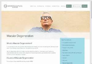 Macular Degeneration: Symptoms & Treatment | George & Matilda - Macular degeneration affects your ability to see fine detail at any distance. To treat Macular Degeneration book an eye test with your G&M Eyecare optometrist.