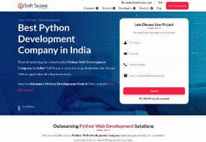 Best Python Development Company and Web Development Services - Join hands with the best Python web development company in India, Soft Suave to build custom web apps using top-notch python web development services