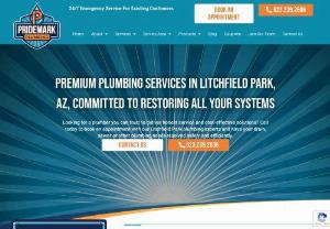 Litchfield Phoenix - Pridemark Plumbing is proud to offer high-quality workmanship and the best plumbing services in the area. No matter what's causing your plumbing problem and no matter where you are in the Litchfield Park area, our experts are prepared to provide the solutions you need at the best value.

We will take the time to assess your needs and help you figure out the best solution for your home or business.