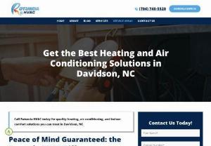 Davidson Air Conditioning - Avoid an emergency cooling situation with trusted air conditioning services from Rotunda HVAC. We offer full-service AC solutions: troubleshooting, routine servicing, repair, replacement, and new installations. Whether you are having trouble getting your AC to cool properly or you are in the market for a new comfort system, contact our team and let our Davidson, NC air conditioning repair and replacement experts help you achieve improved cooling and energy efficiency through the summer.