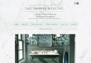 Taubert & Co - Taubert & Co is Atlanta's Trusted Team for Wallpaper Installation. We provide commercial and residential services installing vinyl, grass cloth, peel and stick, woven and unwoven, fabric paper and also wallpaper removal.