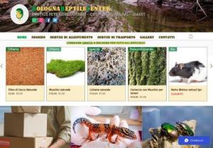 BolognaReptileCenter - shop for reptiles, exotic amphibians, food animals and insects. bioactive terrarium set-up service. courier service for exotic animals