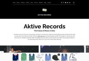 Aktive Records - Founded by Gio Kay in 2018, Aktive Records Is A Pioneer In The Record Label Industry. We Proudly Represent A Talented Stream Of Music Artists & Producers, Offering Them A Reputable Platform To Launch And Develop Their Successful Careers.