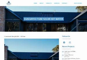 Solar Hot Water Melbourne - Evacuated Tube Solar Water Heating - Solar Build have the knowledge, skills & experience to solve all your solar hot water problems. Call the experts today on 1300 493 699.