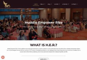 Women Empowerment Lucknow - Huddle Empower Rise - HER is a global organisation that provides women from all walks of life, a space of their own. It connects women, to promote interactions & find ways in which we can help each other rise.