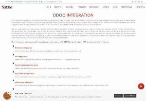 Odoo ecommerce integration | Erp Odoo integration- SerpentCS - Get customized and integrated odoo apps for your business. SerpentCS offers Odoo integration services, integrating systems with odoo using third party api. Odoo ecommerce integration to coordinate departments with smooth data flow.