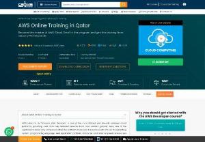 AWS Online Training in Qatar - The cloud service is assisting us tremendously, as well as assisting the company in storing and using data in order to deliver information through the application with the ability to collect data for business development. you can learn AWS with Croma Campus, which provides you with the latest and updated AWS Online Training in Qatar.