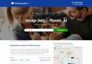 Phoenix Storage Units Near You - FindStorageFast is Phoenix's largest online marketplace for storage units. Compare prices at all Phoenix storage facilities near you and book online for FREE to lock in the lowest prices on Phoenix storage units