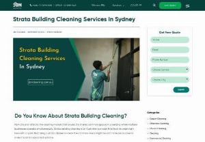 Strata Building Cleaning - Now this one refers to the cleaning module that covers the shared common spaces in a building where multiple businesses operate simultaneously. Strata building cleaning is an Australian concept that took its origin right here with a spark that hiring a cleaner for cleaning the common areas might be a lot more productive to make the entire space look pristine.
