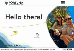 Fortuna Branding - Two world travelers helping to boost your business!